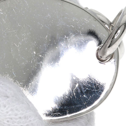 TIFFANY&Co. Return to TIFFANY&Co. Oval Tag Necklace Silver Ladies [Used]