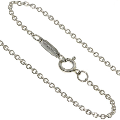 TIFFANY&Co. Signature cross Necklace Silver 18K Yellow GoldLadies [Used]