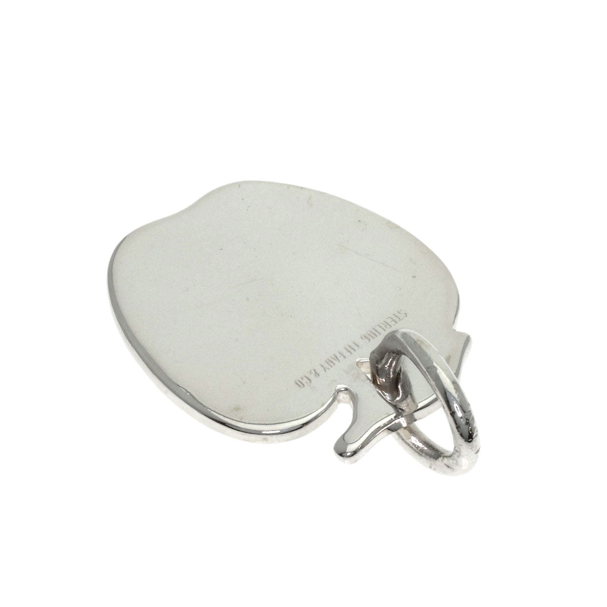 TIFFANY&Co. Apple motif Pendant top Silver Ladies [Used]