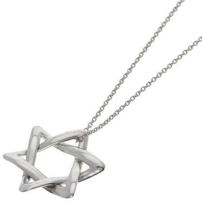 TIFFANY&Co. Star of david Necklace Silver Ladies [Used]