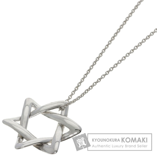 TIFFANY&Co. Star of david Necklace Silver Ladies [Used]