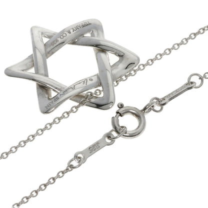 TIFFANY&Co. Star of david Necklace Silver Ladies [Used]