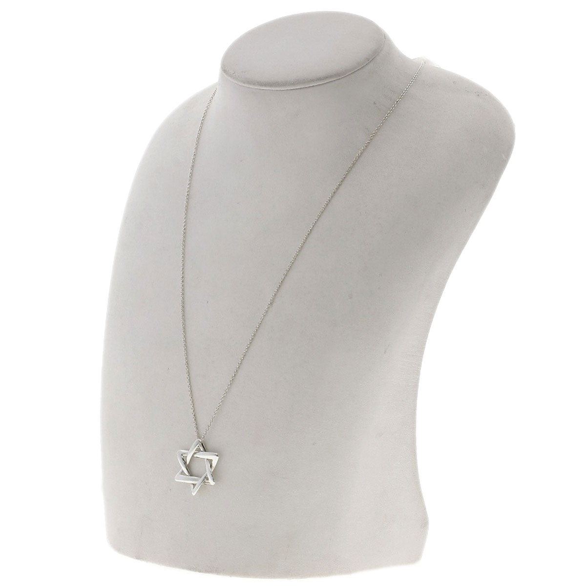 TIFFANY&Co. Star of david Necklace Silver Ladies [Used]