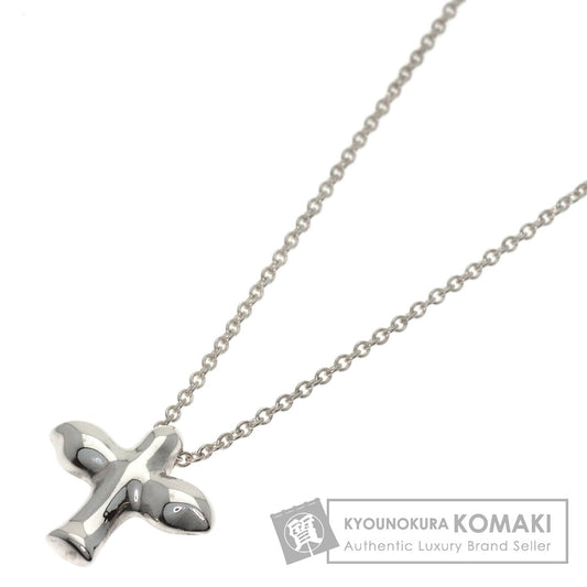 TIFFANY&Co. Bird cross Necklace Silver Ladies [Used]