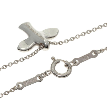 TIFFANY&Co. Bird cross Necklace Silver Ladies [Used]