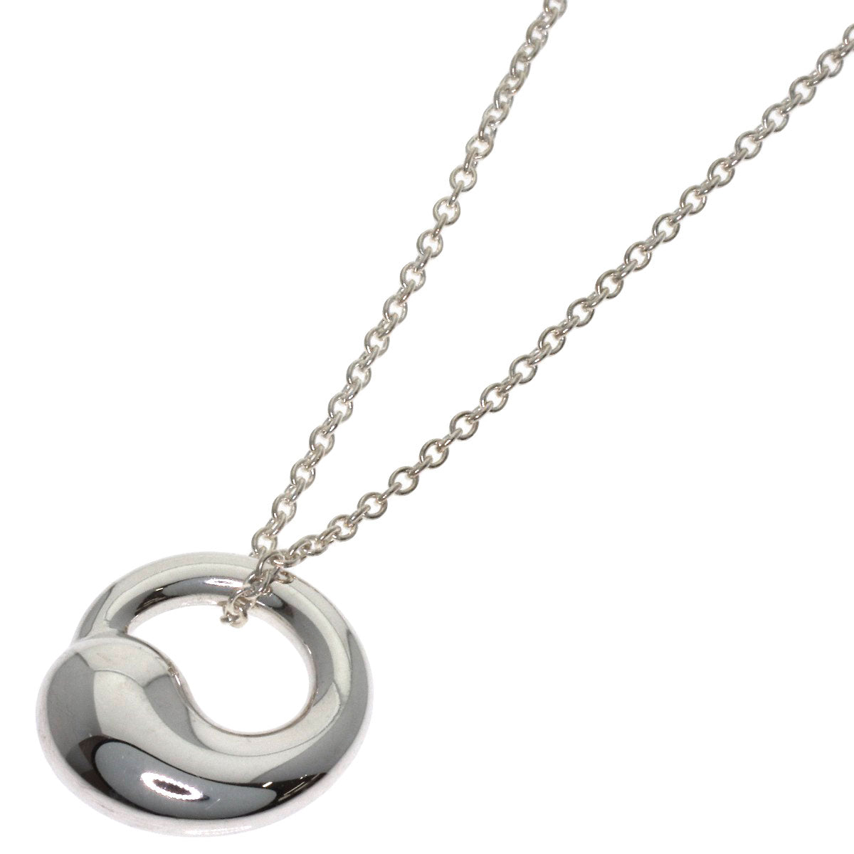 TIFFANY&Co. Eternal circle Necklace Silver Ladies [Used]