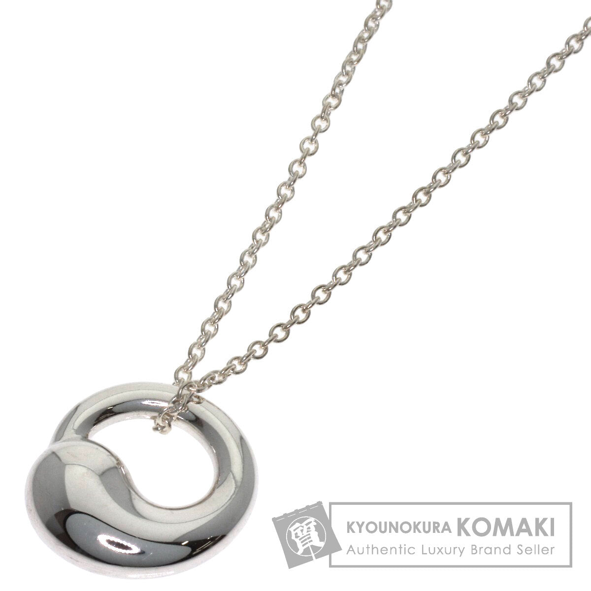 TIFFANY&Co. Eternal circle Necklace Silver Ladies [Used]