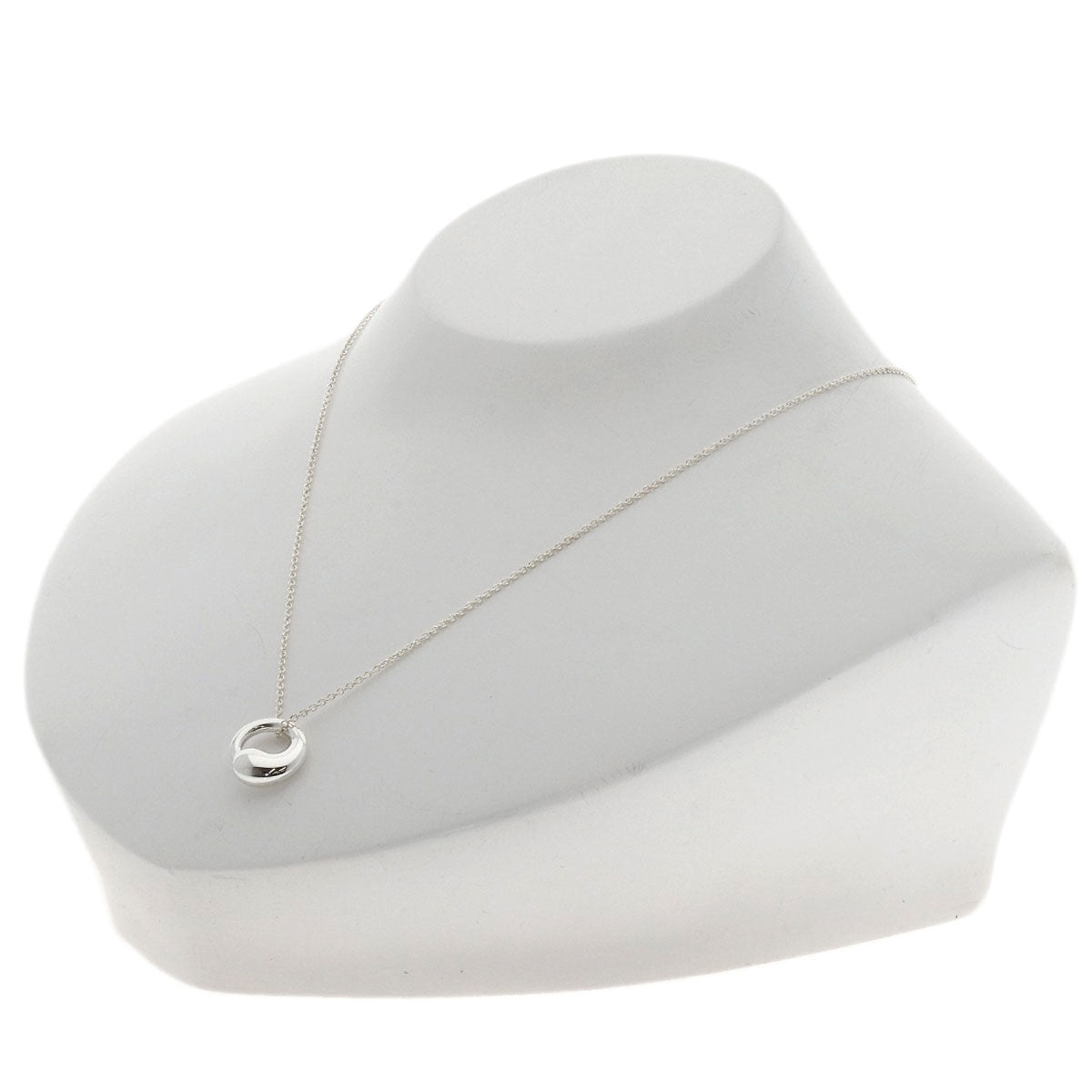 TIFFANY&Co. Eternal circle Necklace Silver Ladies [Used]