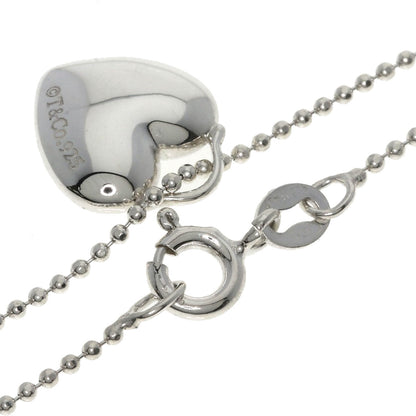 TIFFANY&Co. Heart motif Necklace Silver Ladies [Used]