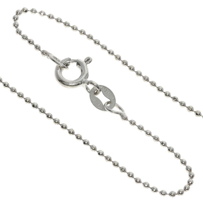 TIFFANY&Co. Heart motif Necklace Silver Ladies [Used]