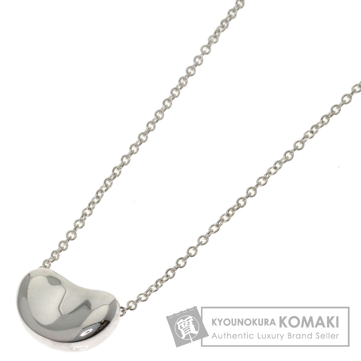 TIFFANY&Co. Bean Necklace Silver Ladies [Used]