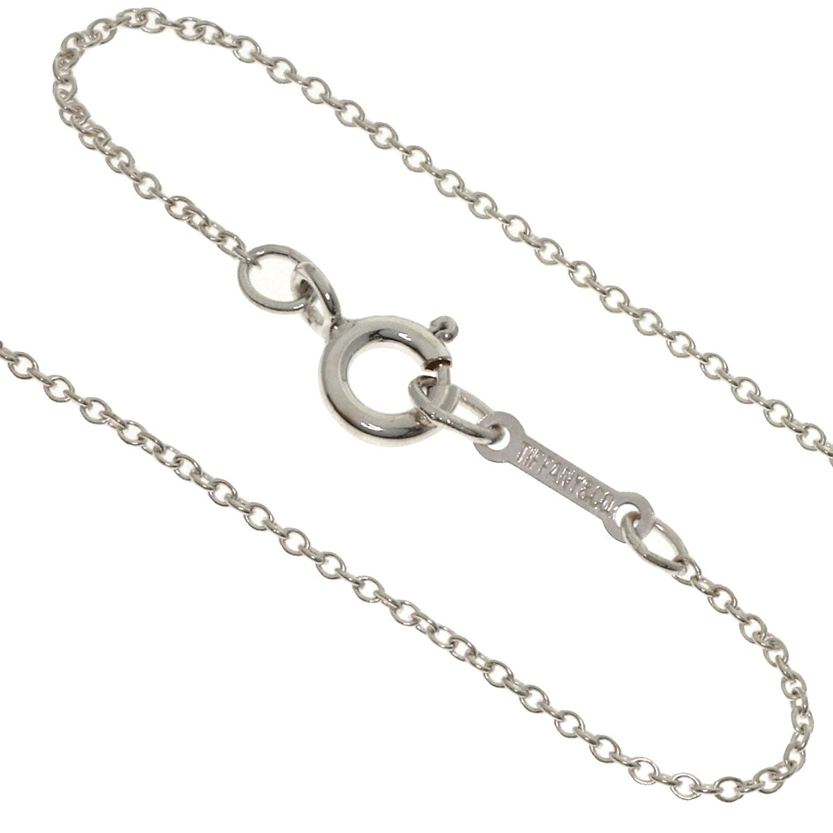 TIFFANY&Co. Bean Necklace Silver Ladies [Used]
