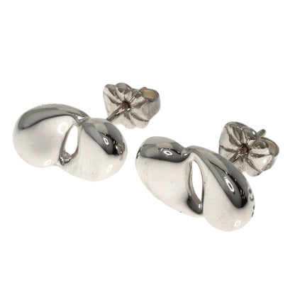 TIFFANY&Co. Double teardrop earring Silver K14WGLadies [Used]