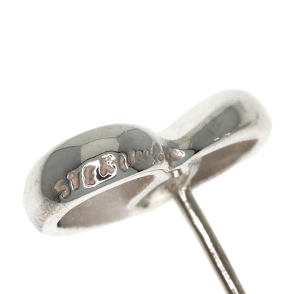 TIFFANY&Co. Double teardrop earring Silver K14WGLadies [Used]