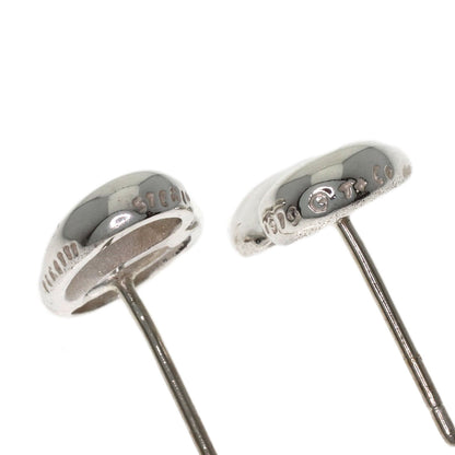 TIFFANY&Co. Double teardrop earring Silver K14WGLadies [Used]