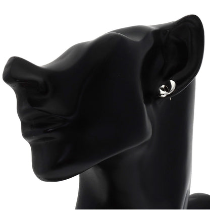 TIFFANY&Co. Double teardrop earring Silver K14WGLadies [Used]