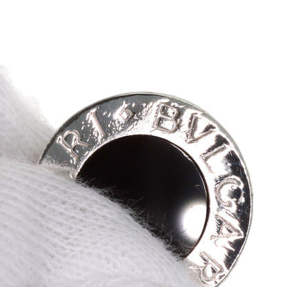 BVLGARI BVLGARI BVLGARI Onyx key ring Silver Ladies [Used]