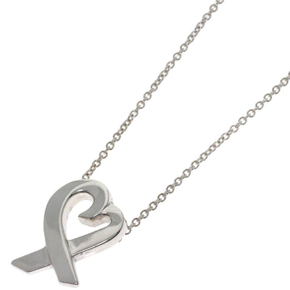 TIFFANY&Co. Loving heart Necklace Silver Ladies [Used]