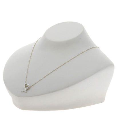TIFFANY&Co. Loving heart Necklace Silver Ladies [Used]