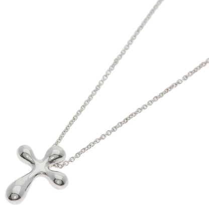 TIFFANY&Co. Small cross Necklace Silver Ladies [Used]