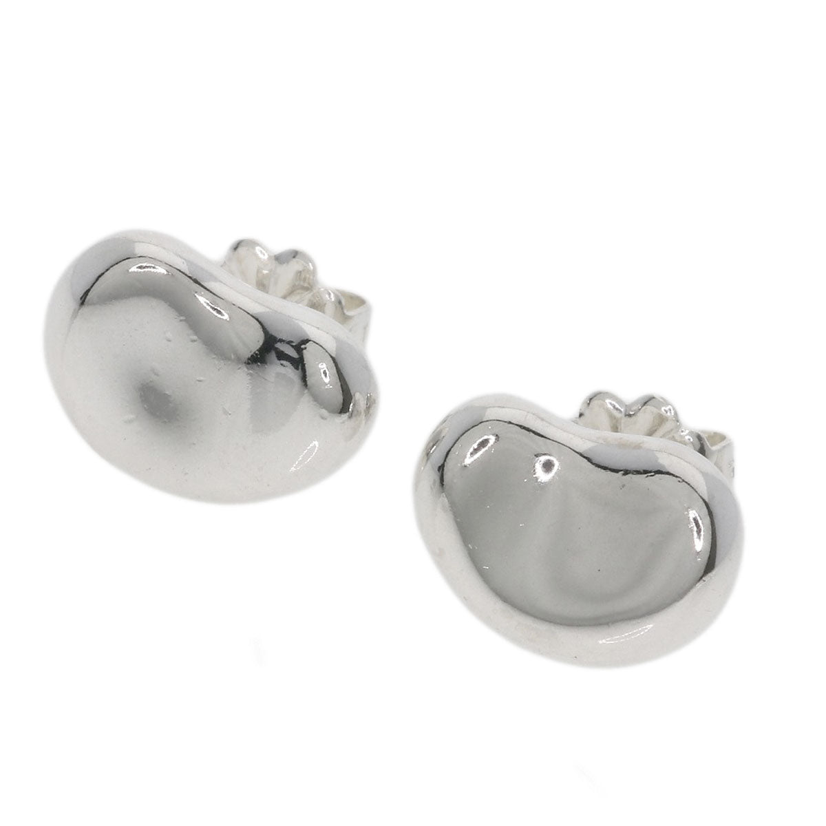 TIFFANY&Co. Bean earring Silver Ladies [Used]