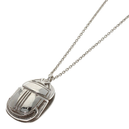 TIFFANY&Co. Scarab Hieroglyph Necklace Silver Ladies [Used]