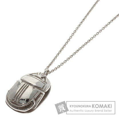 TIFFANY&Co. Scarab Hieroglyph Necklace Silver Ladies [Used]