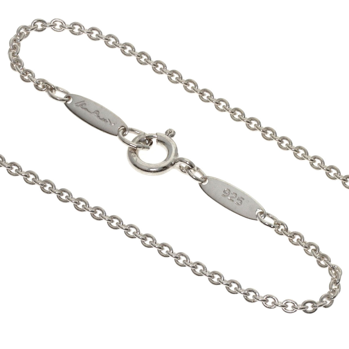 TIFFANY&Co. Quadro Folio Necklace Silver Ladies [Used]