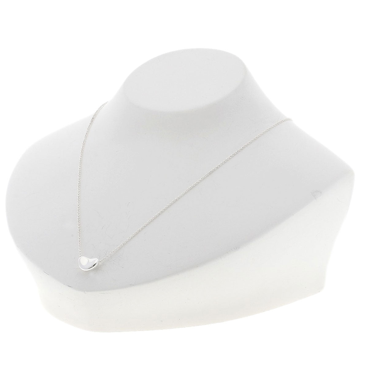TIFFANY&Co. Bean mini Necklace Silver Ladies [Used]