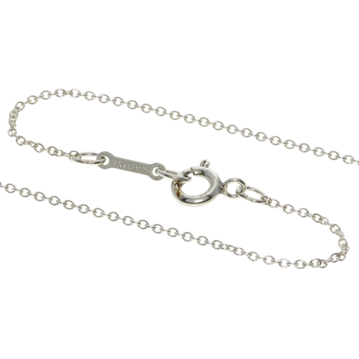 TIFFANY&Co. teardrop Necklace Silver Ladies [Used]