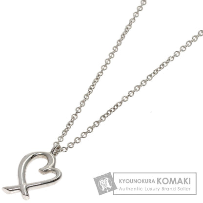 TIFFANY&Co. Loving Heart Mini Necklace Silver Ladies [Used]