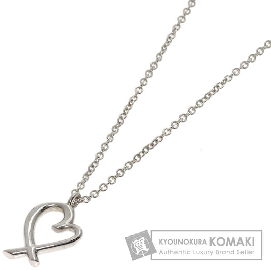 TIFFANY&Co. Loving Heart Mini Necklace Silver Ladies [Used]