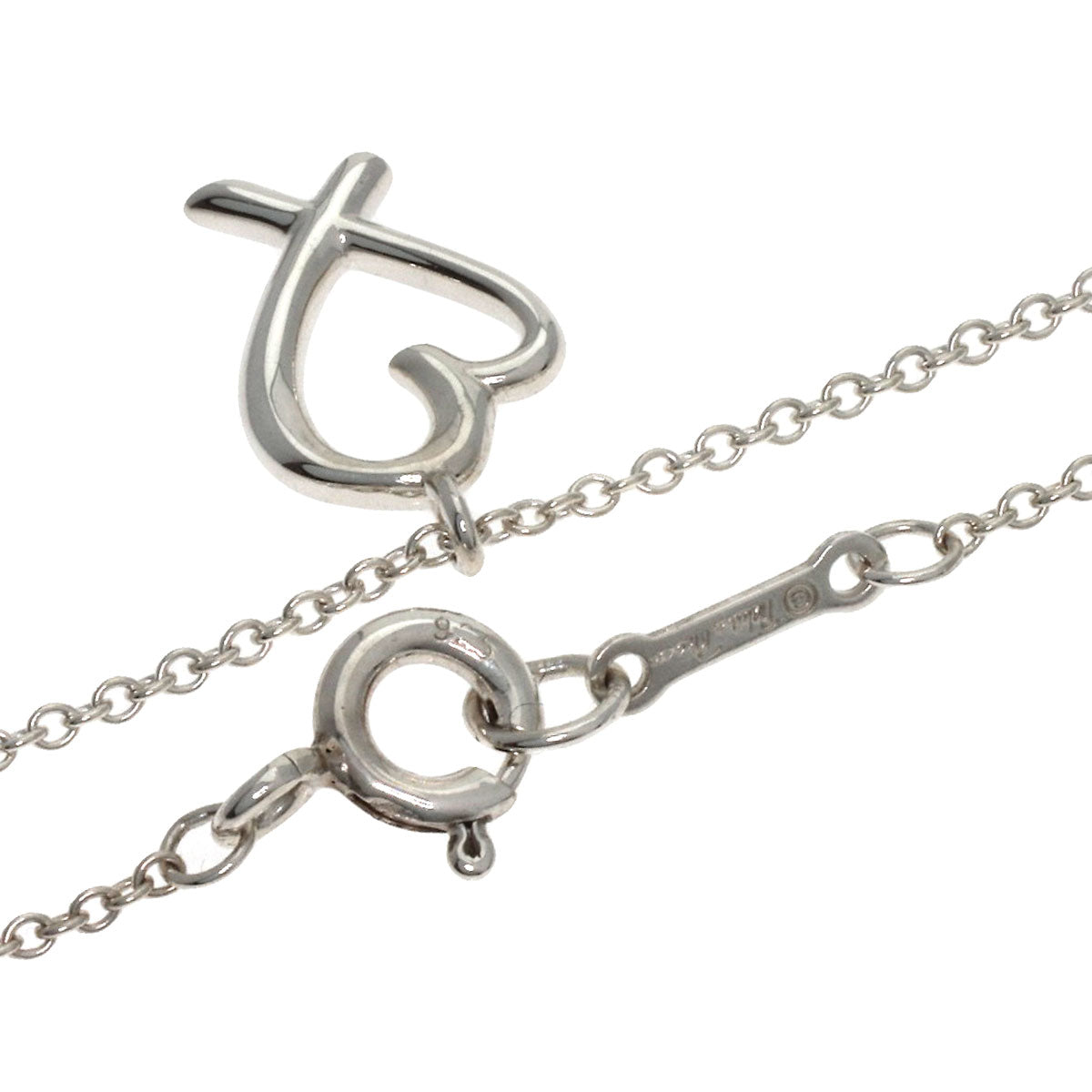 TIFFANY&Co. Loving Heart Mini Necklace Silver Ladies [Used]