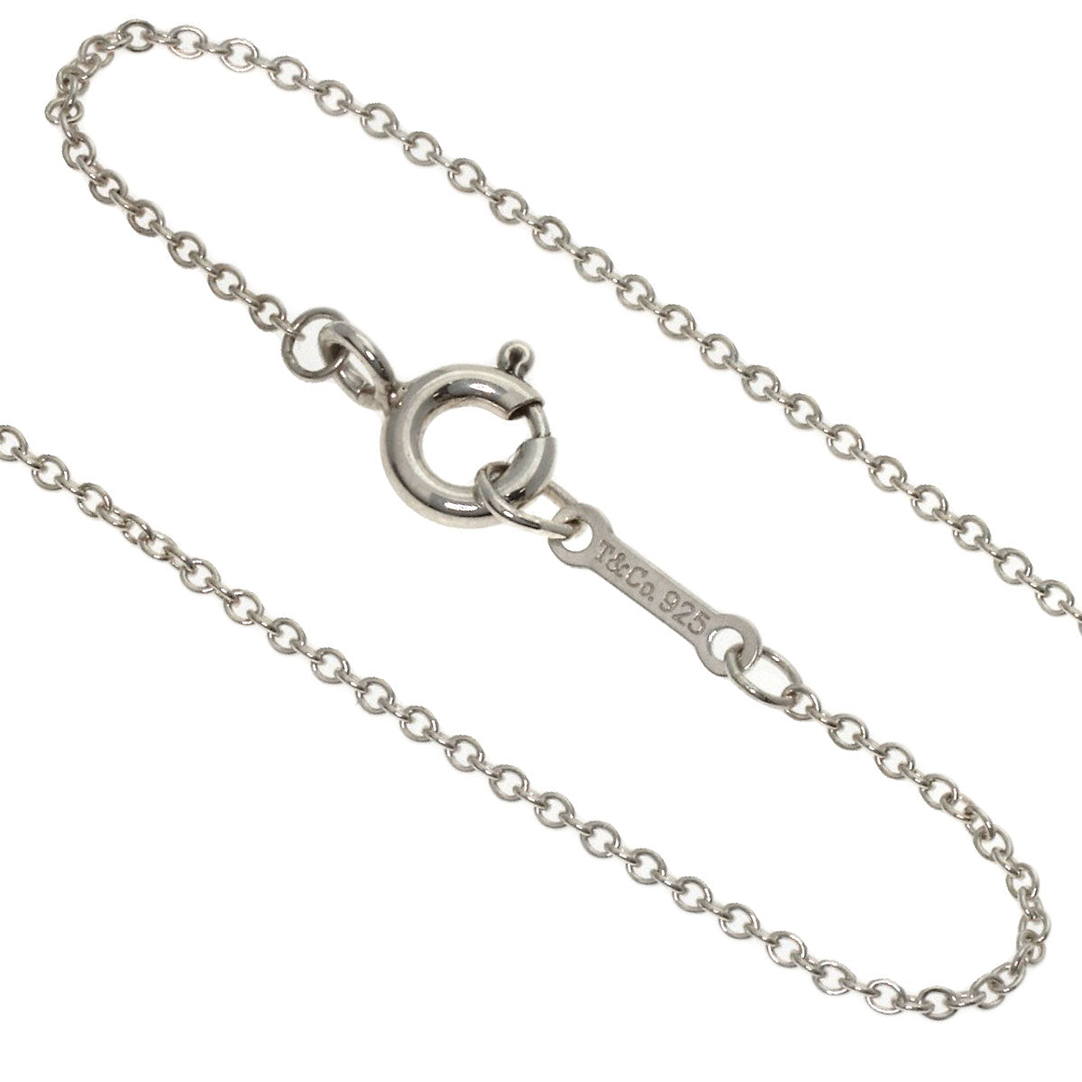 TIFFANY&Co. Loving Heart Mini Necklace Silver Ladies [Used]