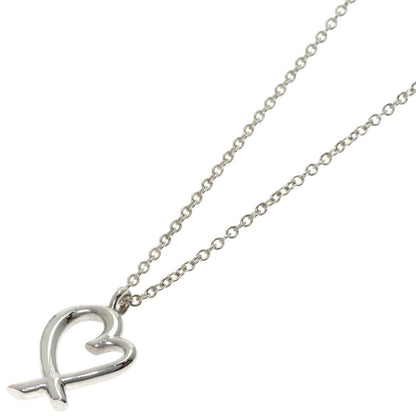 TIFFANY&Co. Loving Heart Mini Necklace Silver Ladies [Used]