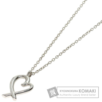TIFFANY&Co. Loving Heart Mini Necklace Silver Ladies [Used]