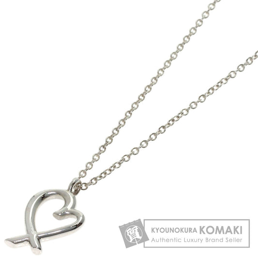TIFFANY&Co. Loving Heart Mini Necklace Silver Ladies [Used]
