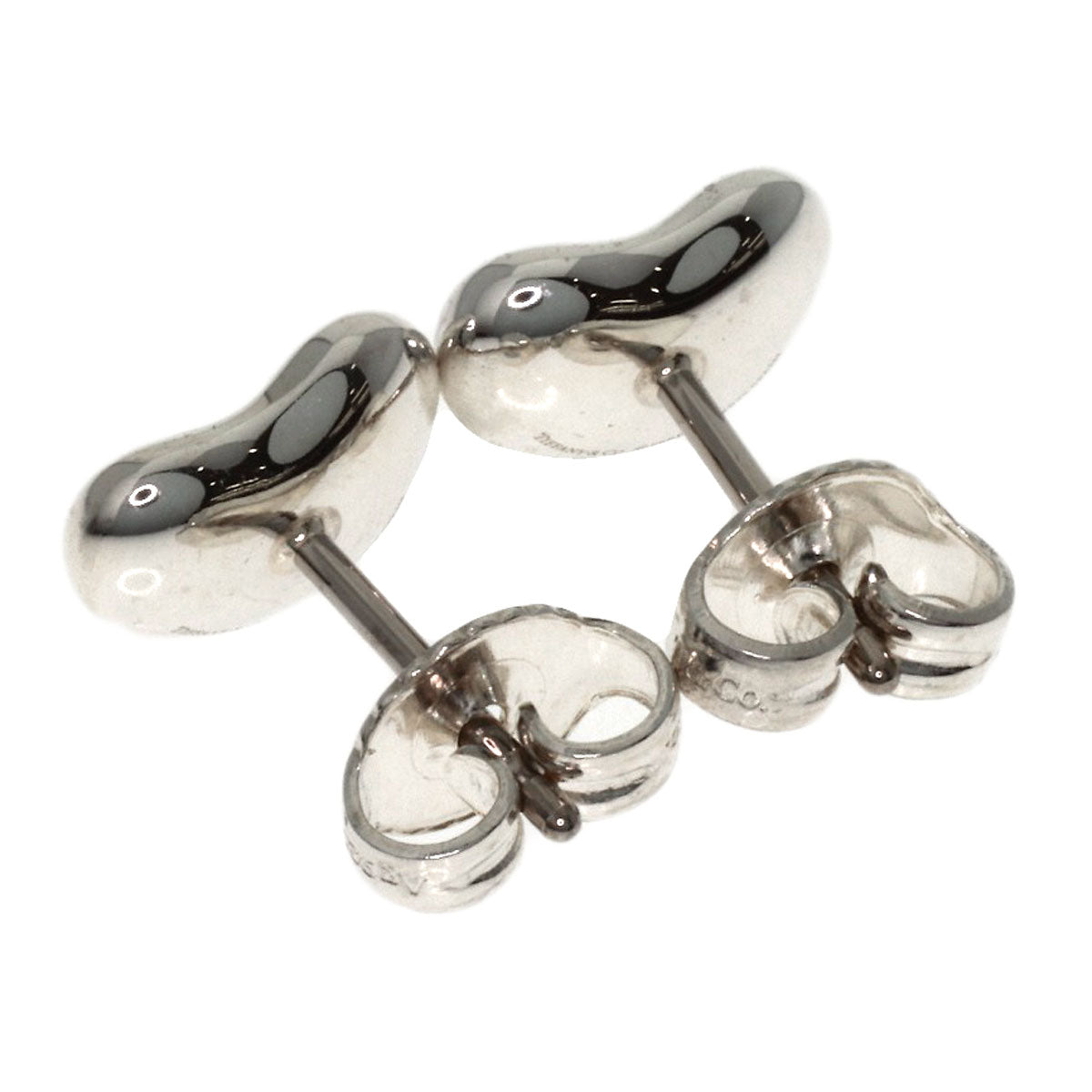 TIFFANY&Co. Bean mini earring Silver Ladies [Used]