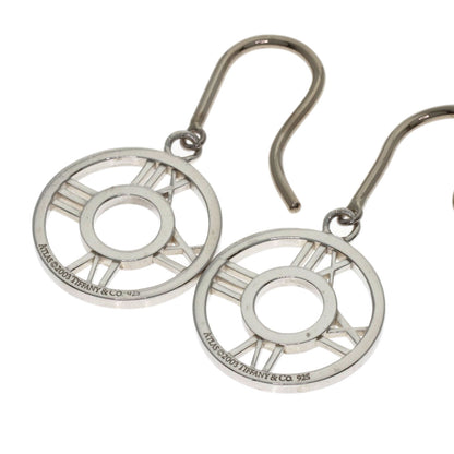TIFFANY&Co. Atlas Open Medallion earring Silver Ladies [Used]