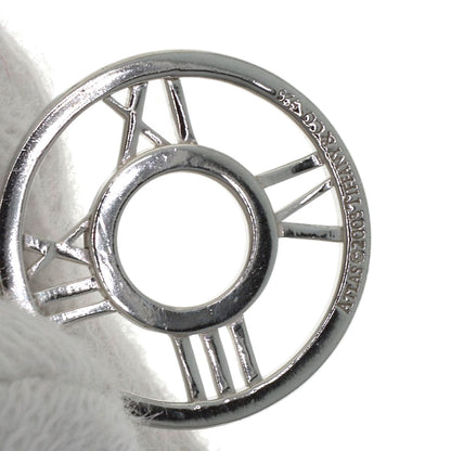 TIFFANY&Co. Atlas Open Medallion earring Silver Ladies [Used]