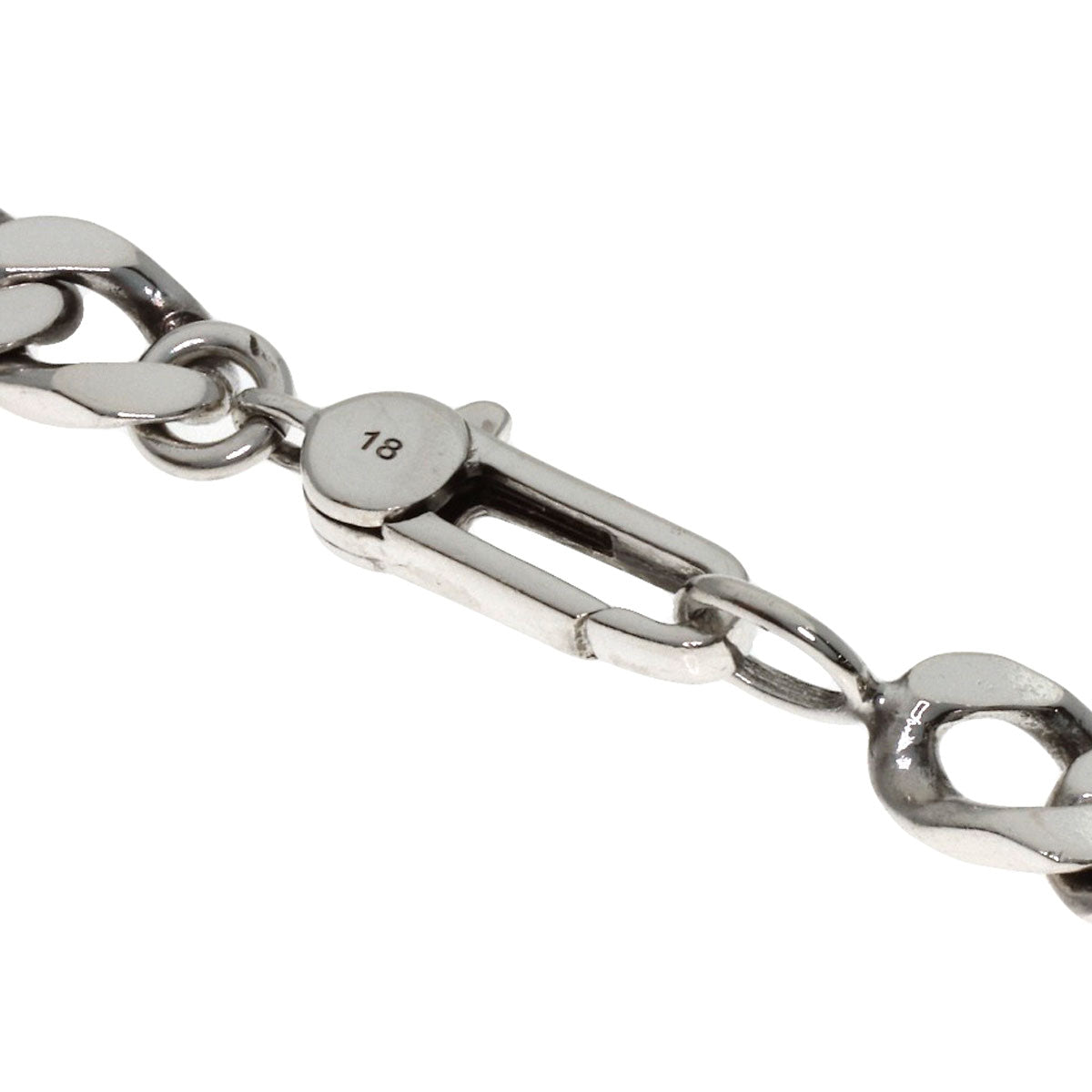 GUCCI Ghost Skull Motif Bracelet Silver Ladies [Used]