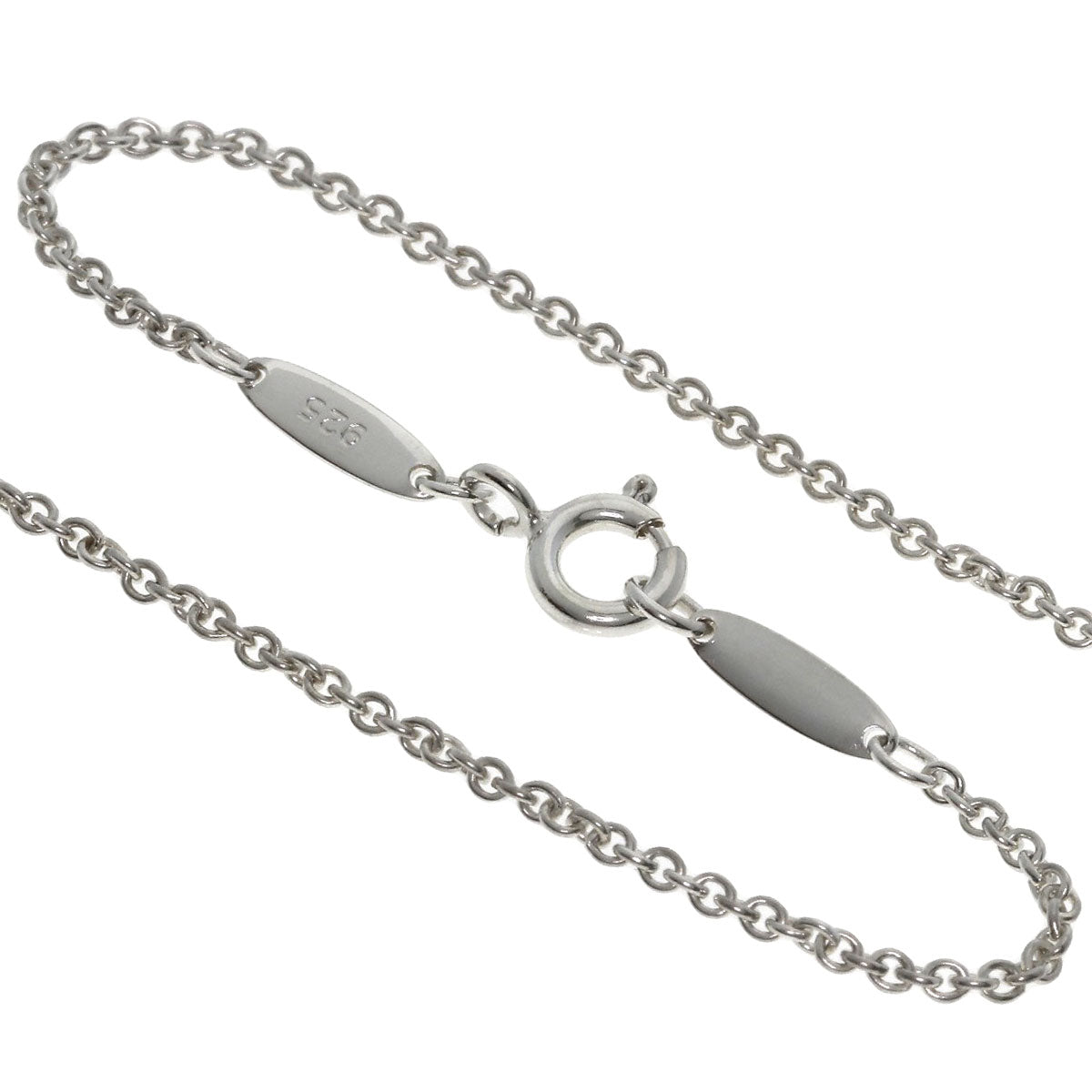 TIFFANY&Co. Open cross Necklace Silver Ladies [Used]