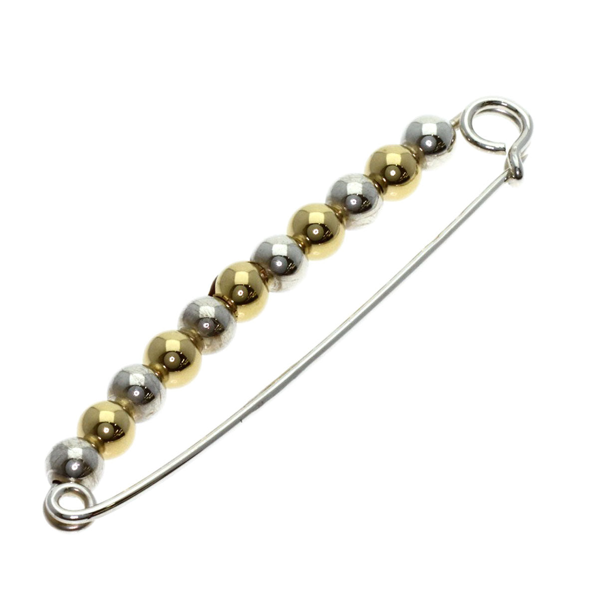 TIFFANY&Co. Ball Two-Tone Brooch Silver K14 Yellow GoldLadies [Used]