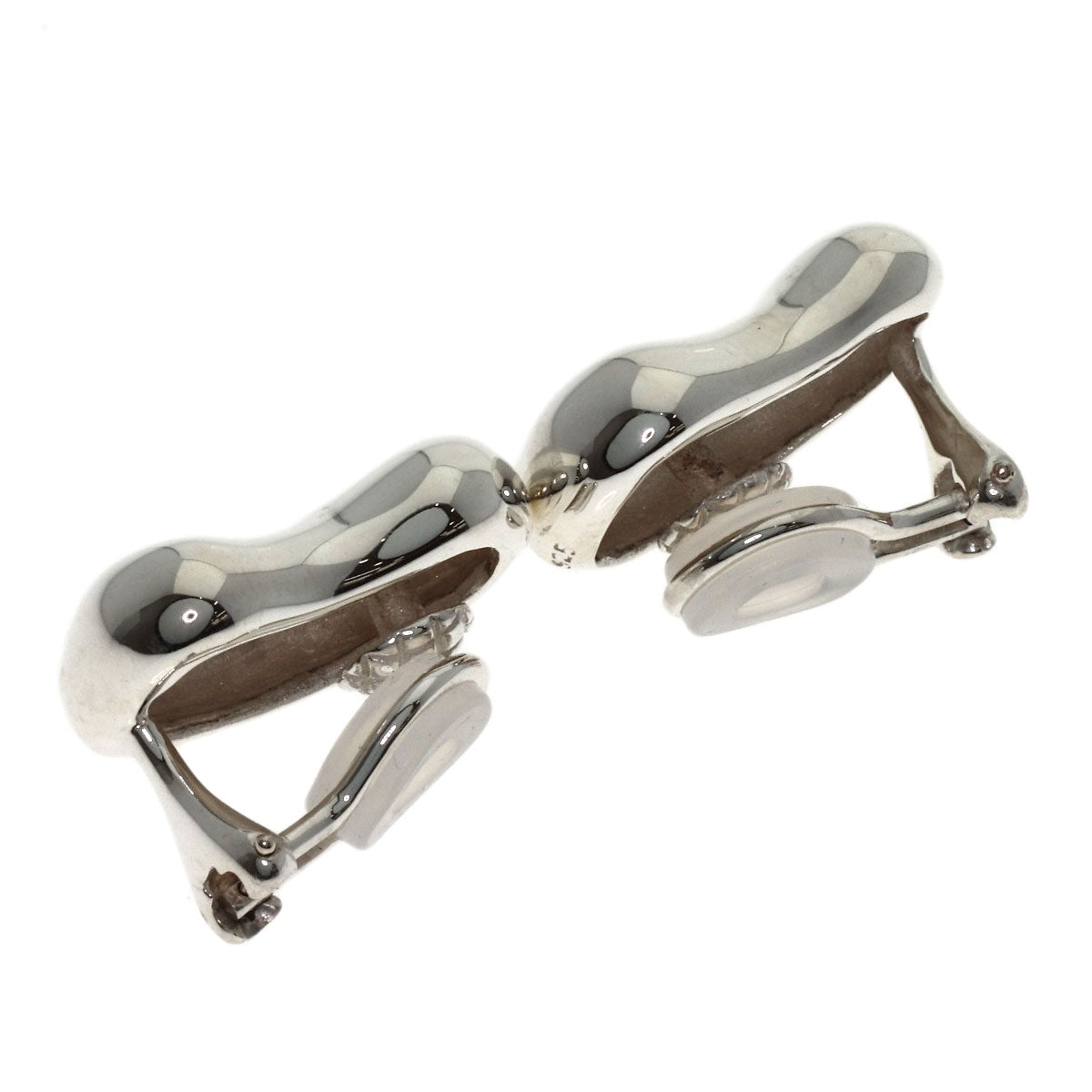 TIFFANY&Co. Bean Earring Silver Ladies [Used]