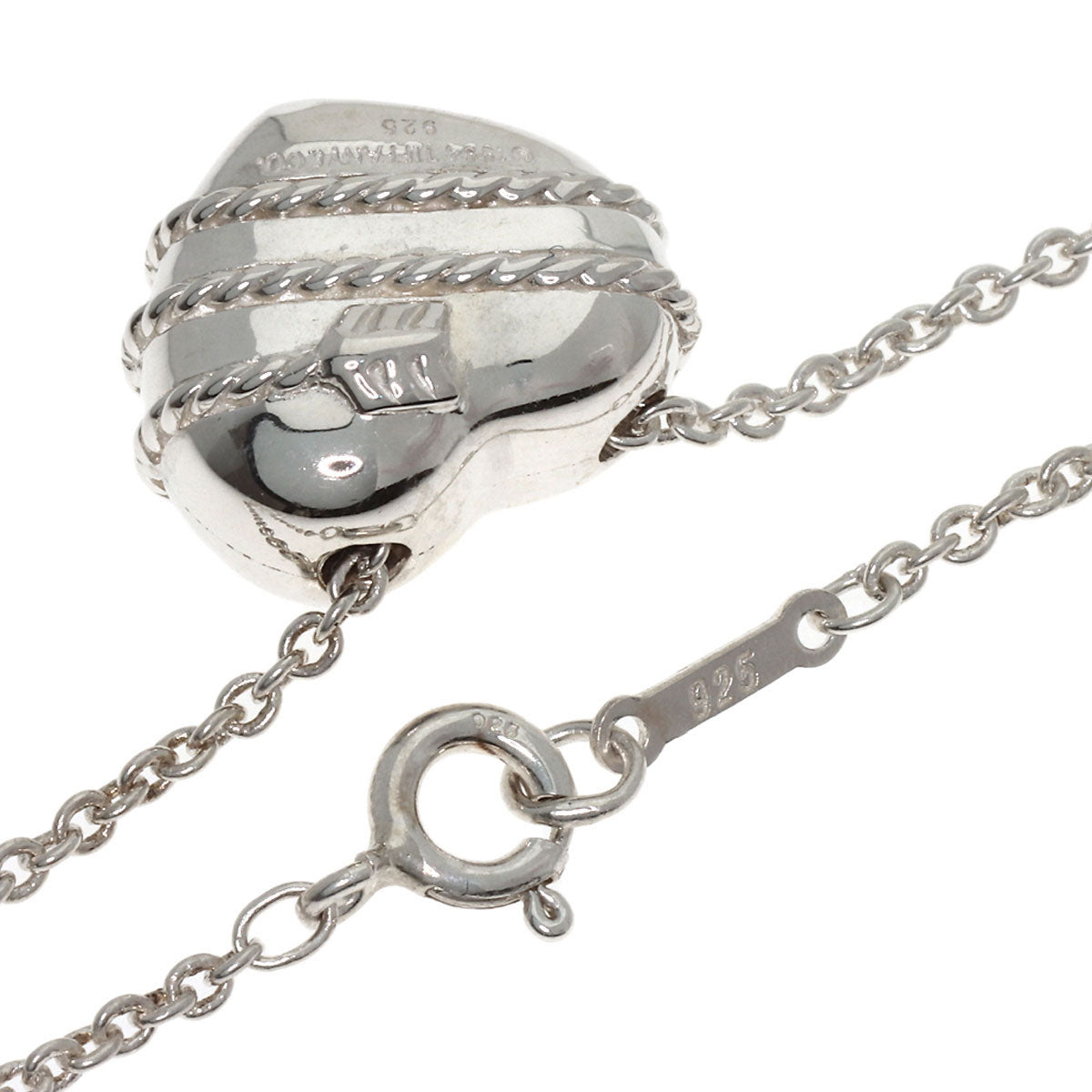 TIFFANY&Co. Heart & Arrow Necklace Silver Ladies [Used]