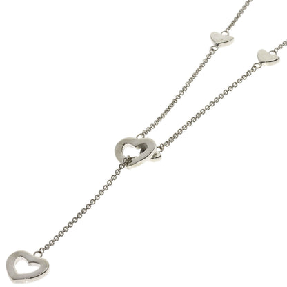 TIFFANY&Co. Heart Link Lariat Necklace Silver Ladies [Used]
