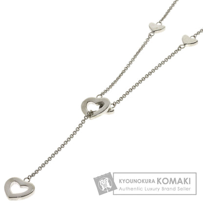TIFFANY&Co. Heart Link Lariat Necklace Silver Ladies [Used]