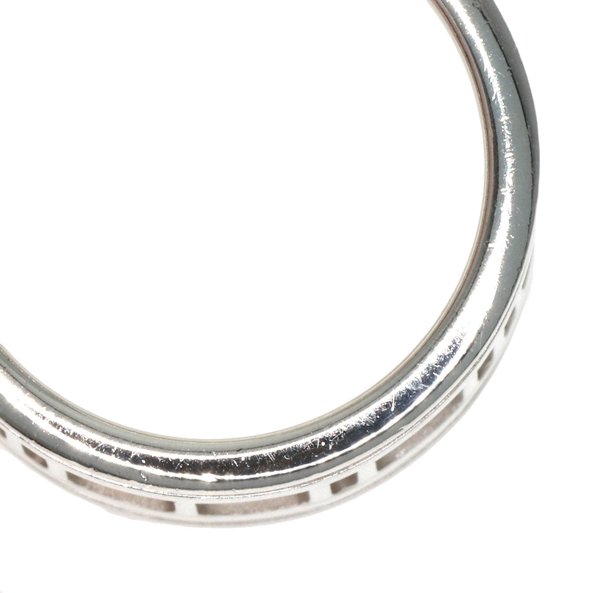 TIFFANY&Co. Atlas wide Ring Silver Ladies [Used]