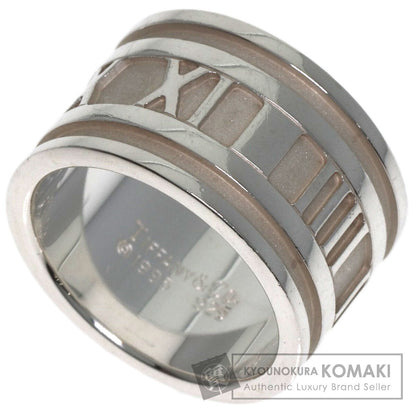 TIFFANY&Co. Atlas wide Ring Silver Ladies [Used]