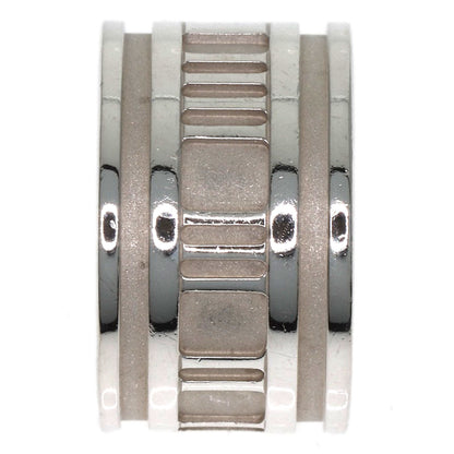 TIFFANY&Co. Atlas wide Ring Silver Ladies [Used]